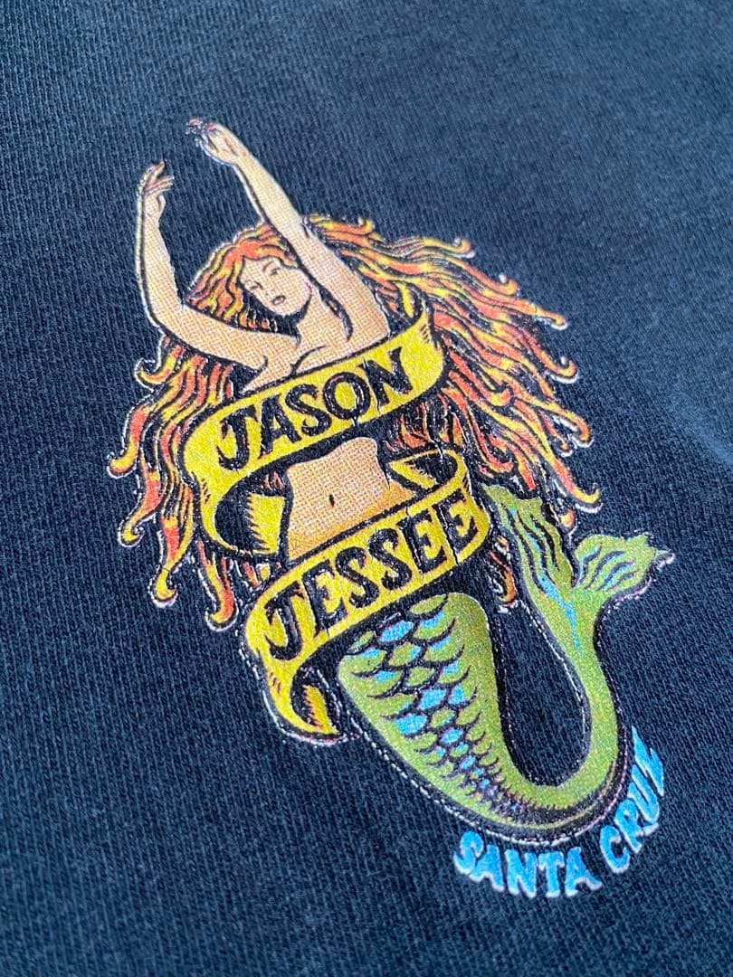 90's SANTA CRUZ JASON JESSEE ポセイドン Tシャツ - メルカリ