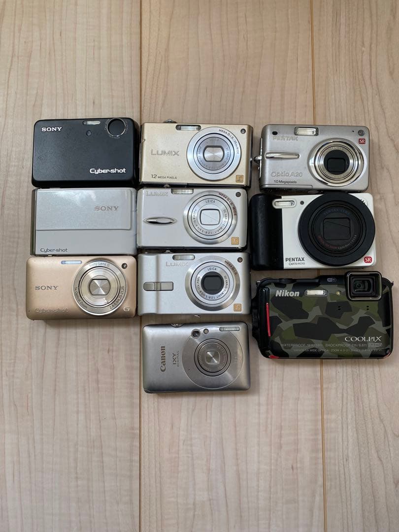 【ジャンク品】デジタルカメラ10台 2026年最新】Yahoo!オークション -デジカメジャンクの中古品・新品・未