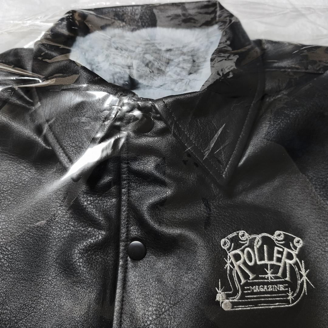 ROLLER FAKE LEATHER COACH JACKET キムタク着用 - メルカリ