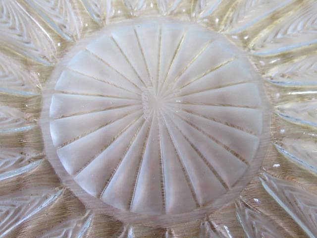 極希少1927年製◇ルネ・ラリック エピ（Epi）麦穂模様デザイン 皿/プレート