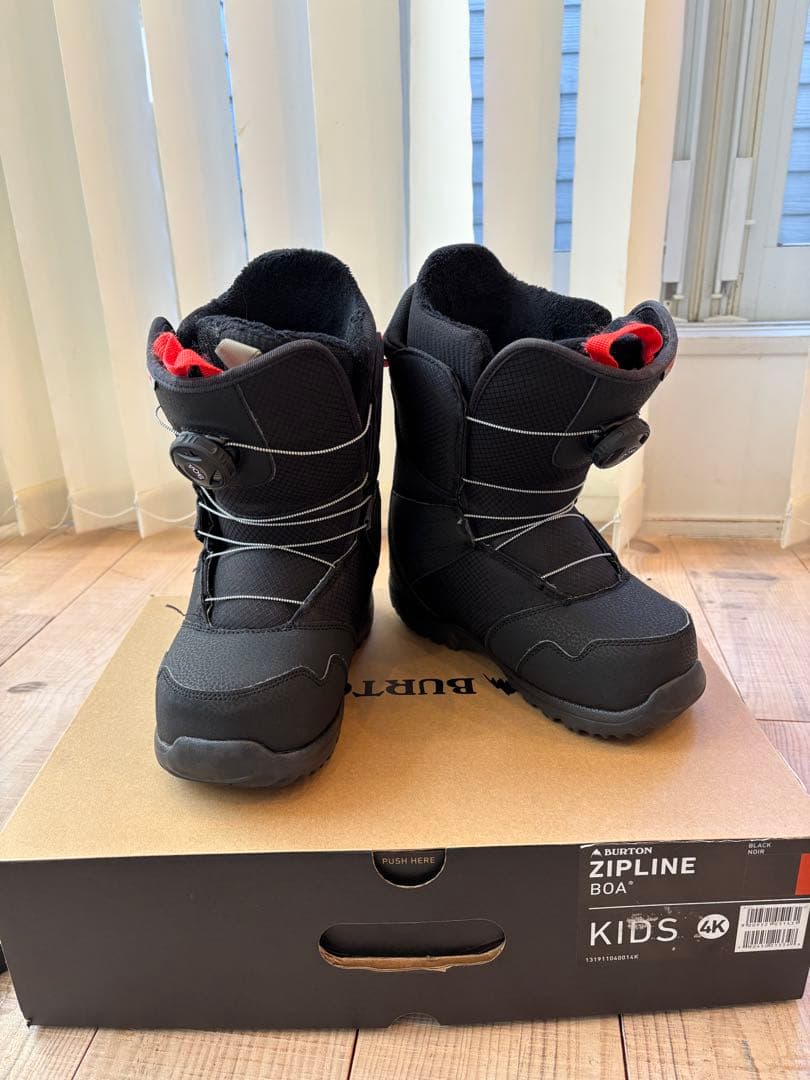 Burton Zipline BOA キッズ用スノーボードブーツ　22cm Burton Zipline Boa Snowboard Boots - Big Kids' | evo