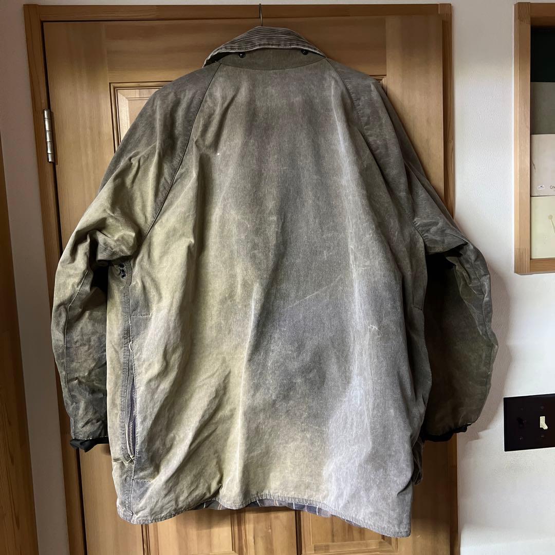 Barbour バブアー 希少 筆記体タグ オイルドジャケット - メルカリ