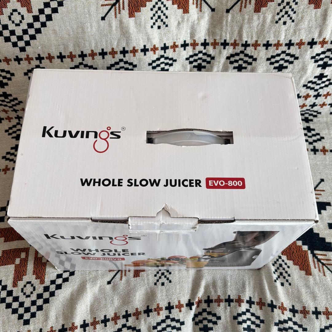未使用】KuvingsEVO-800VG スロージューサー 定価39,800円 - メルカリ