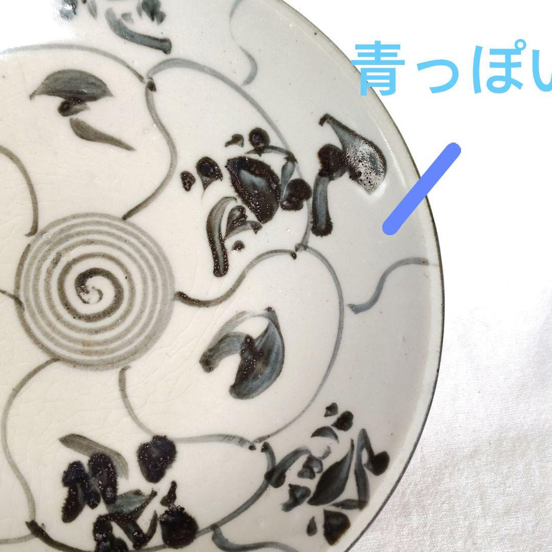 中国 清朝 華南磁器 輸出雑器 皿 渦巻 草花文 - メルカリ