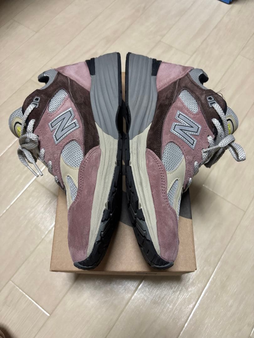 靴 New Balance 991V2 \"Rosewood\" 27cm
