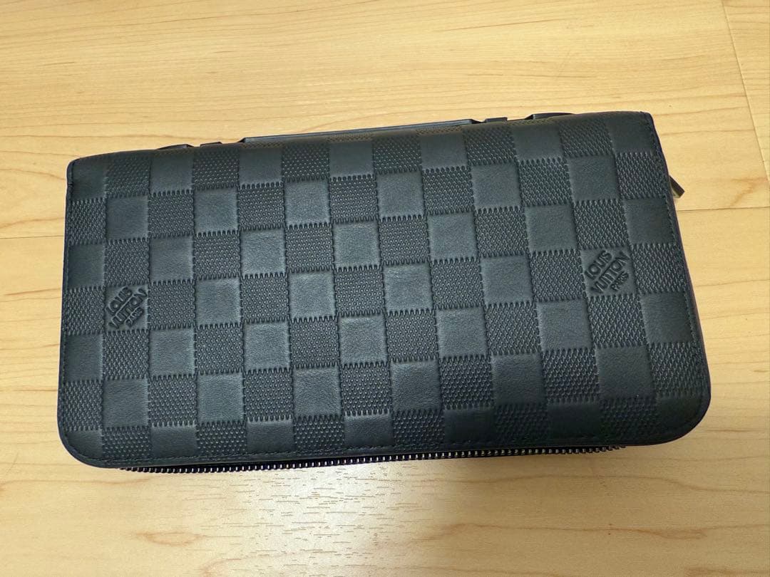 ルイヴィトン　ジッピーxl ダミエアンフィニ　美品 LOUIS VUITTON ルイヴィトン ジッピーXL アンフィニー 長財布 ダミエ