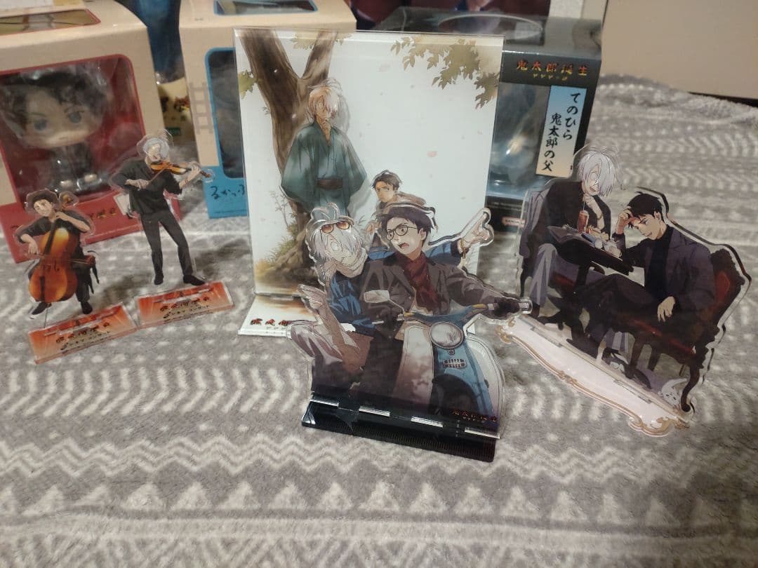 鬼太郎誕生　ゲゲゲの謎 　ゲゲ郎　水木　フィギュア 6体セット（おまけつき）