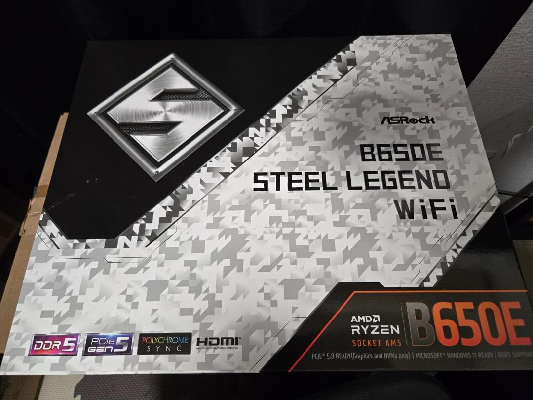 マザーボード Asrock B650E Steel Legend WiFi B650E Steel Legend WiFi | ASRock(アスロック) Socket AM5 AMD B650E