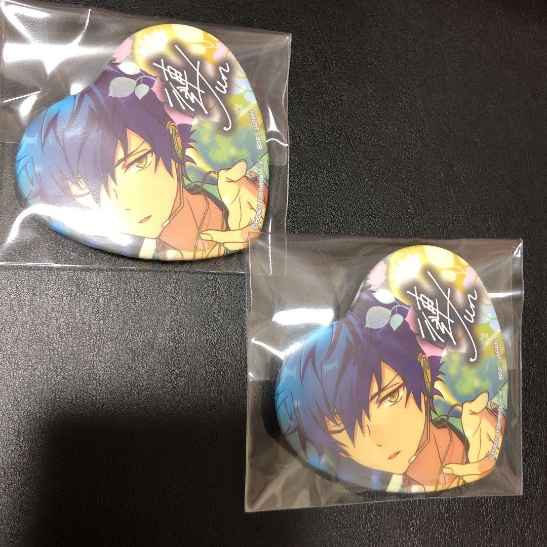 あんスタ 漣ジュン とるパカ ハート缶バッジ 100点 あんスタ 漣ジュン とる