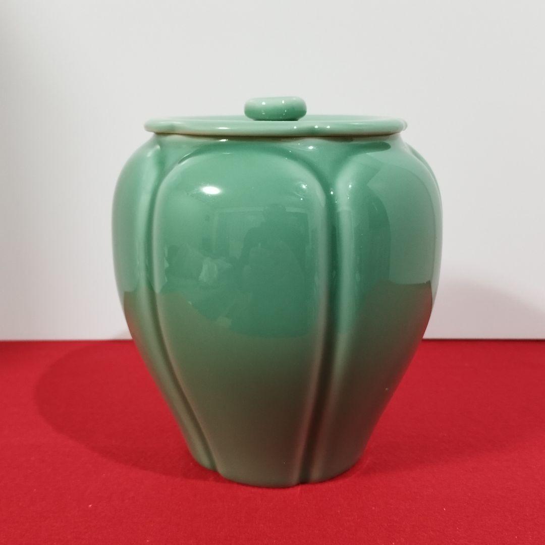 高麗青磁 阿古陀水指『寿づか焼清宝窯』石崎英治作 共箱 - メルカリ