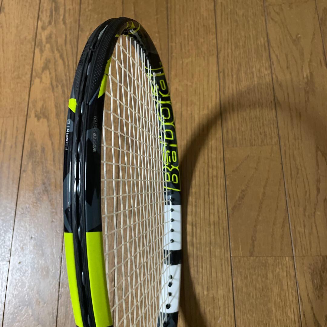Babolat Pure テニスラケット 黒/黄色 - メルカリ