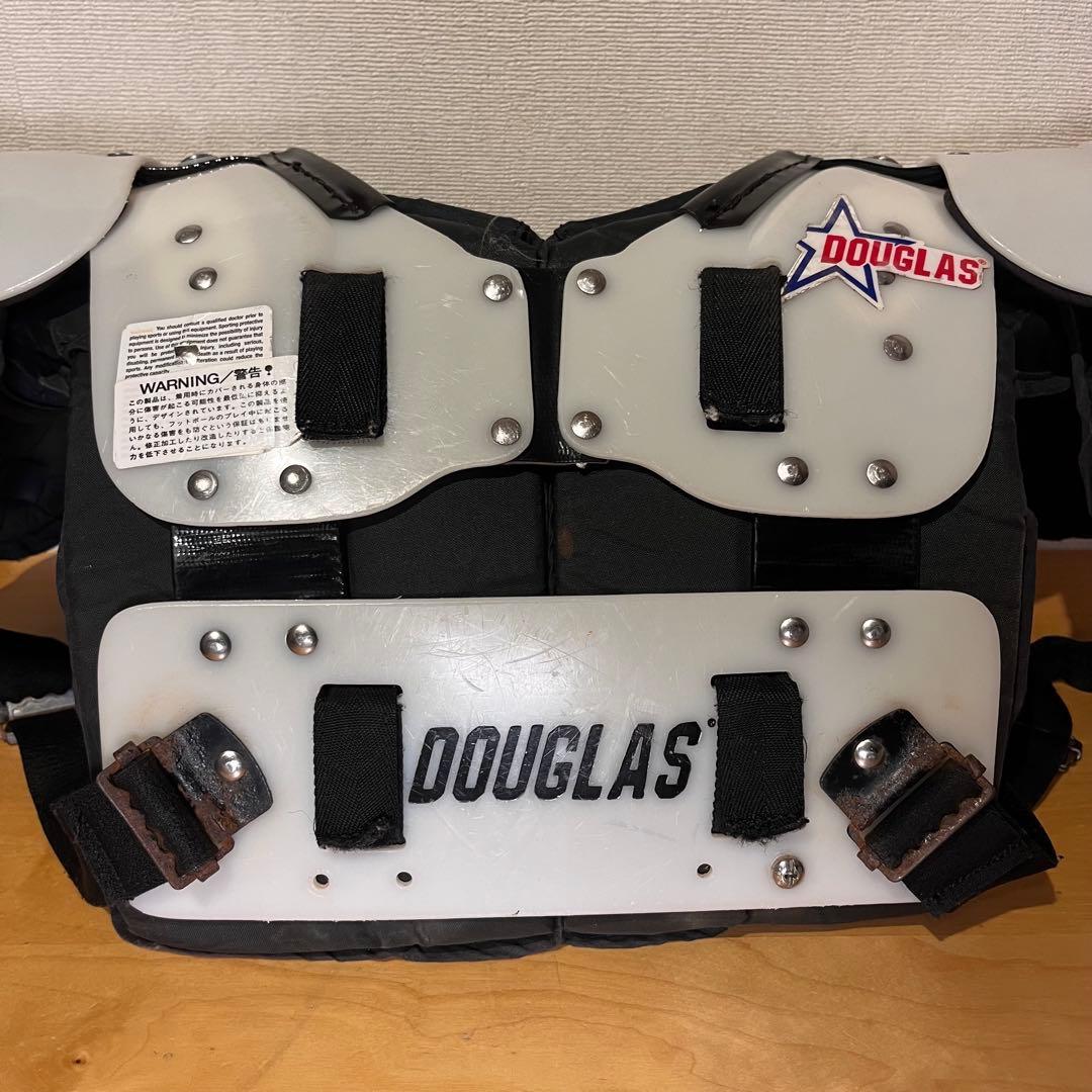 値下げ対応可能【美品】DOUGLAS QBK XS ショルダーパッド ホワイト