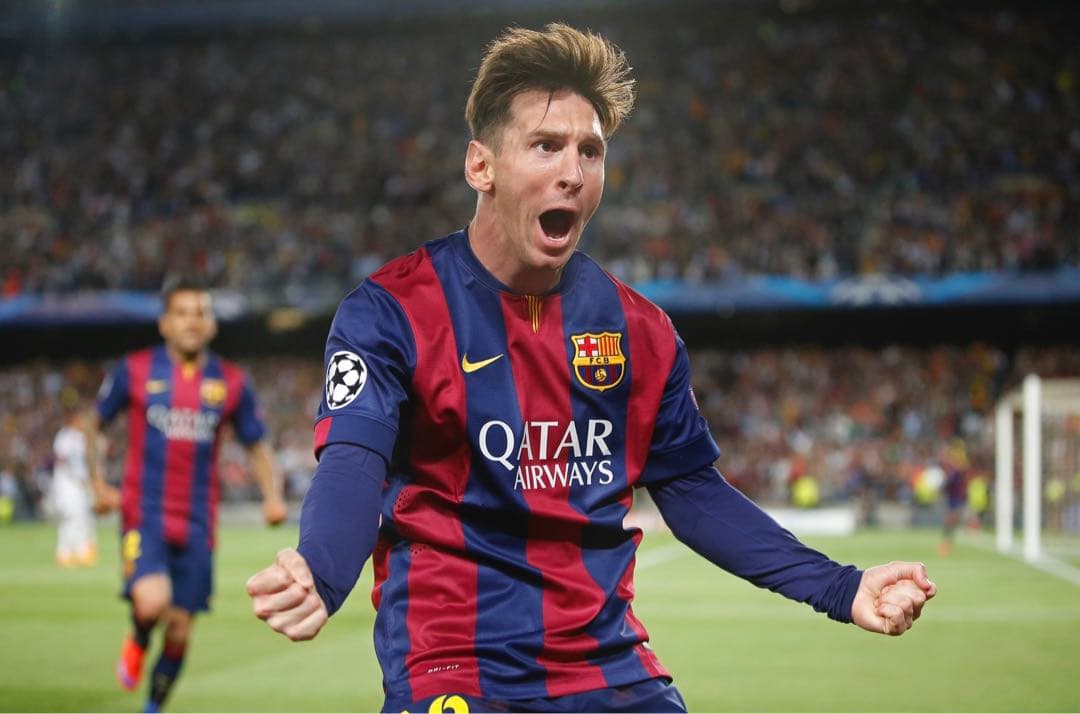 激レア】【正規品】バルセロナ メッシ 14-15 ユニフォーム CL決勝