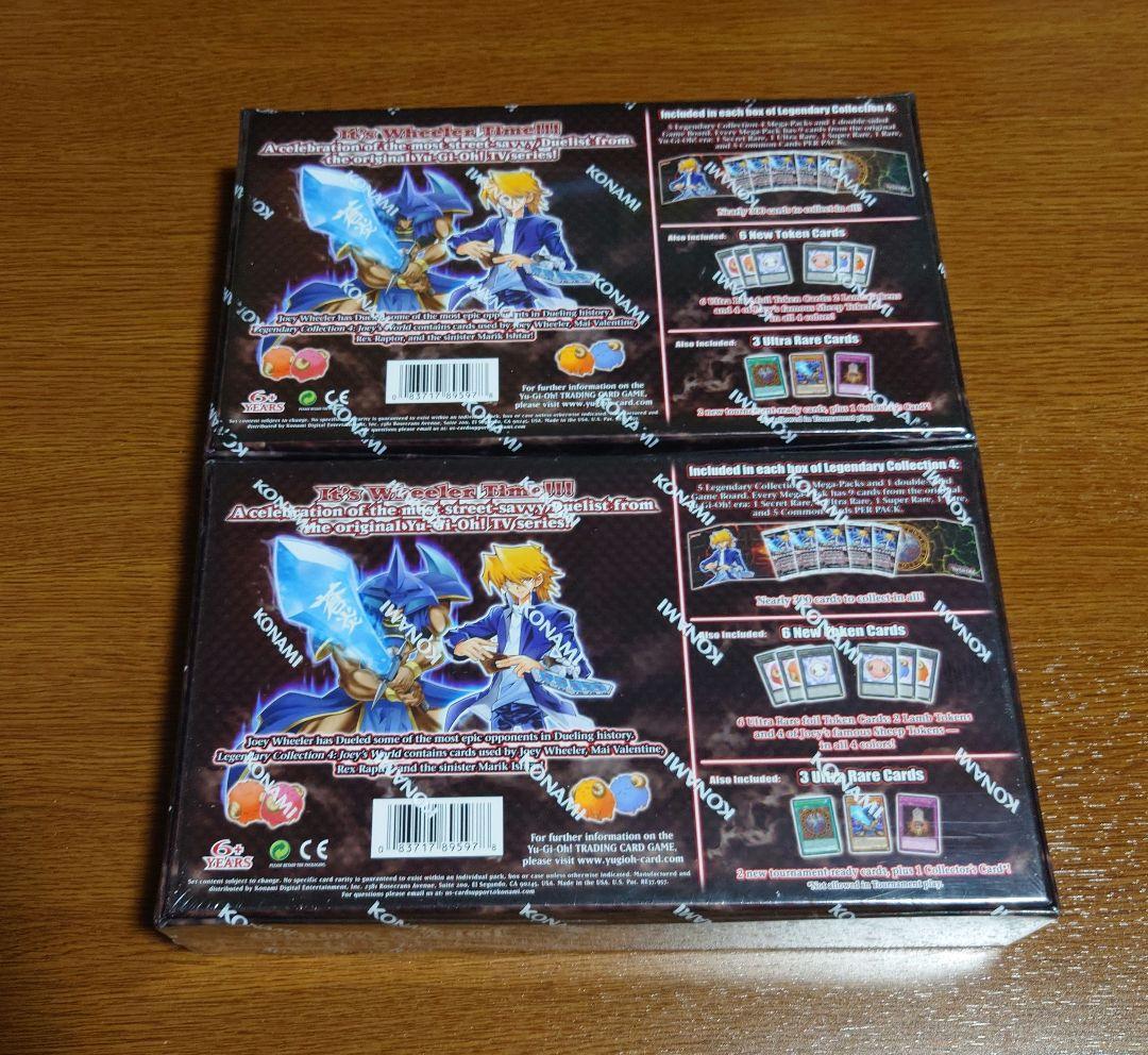 遊戯王　英語版　レジェンダリーコレクション4 JOEY'S WORLD 未開封