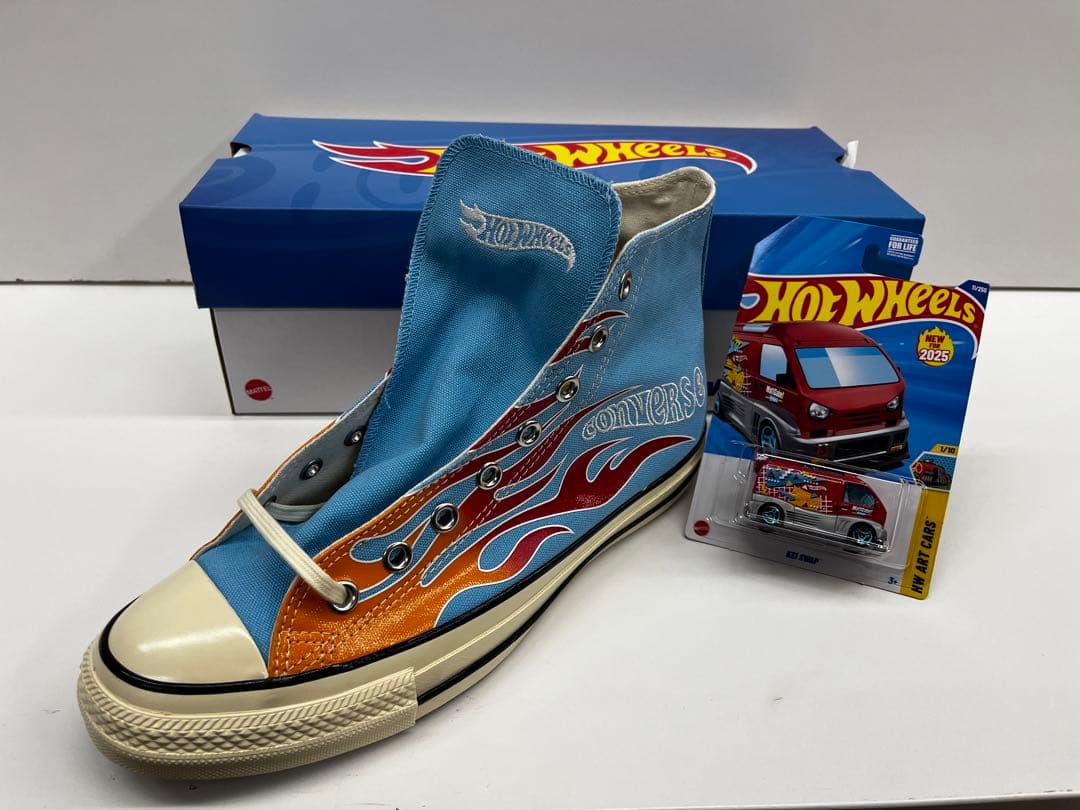 CONVERSE ホットウィール 27.5cm 限定ベルティーミニカー付き