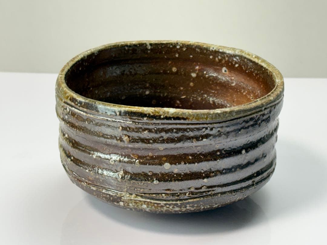 未使用】四代【高橋楽斎】作 信楽茶碗 共箱共布栞付 R811114 - メルカリ