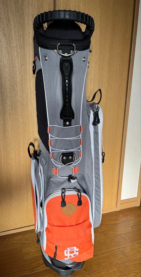 Rough & Swell キャディバッグ グレー・オレンジ - メルカリ