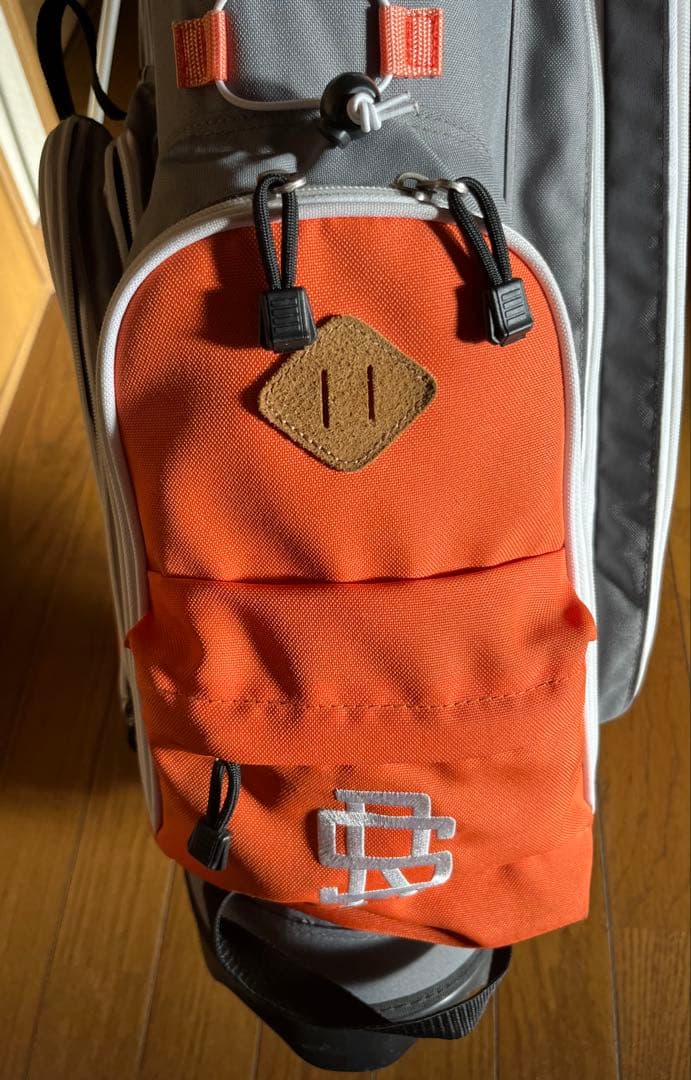 Rough & Swell キャディバッグ グレー・オレンジ - メルカリ