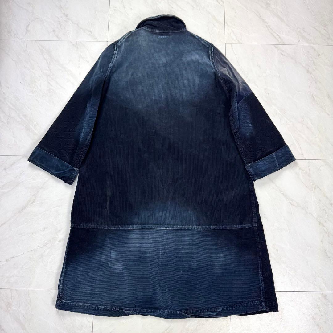 Kapital コーデュロイ グラデーション コーデュロイ ケリーコート