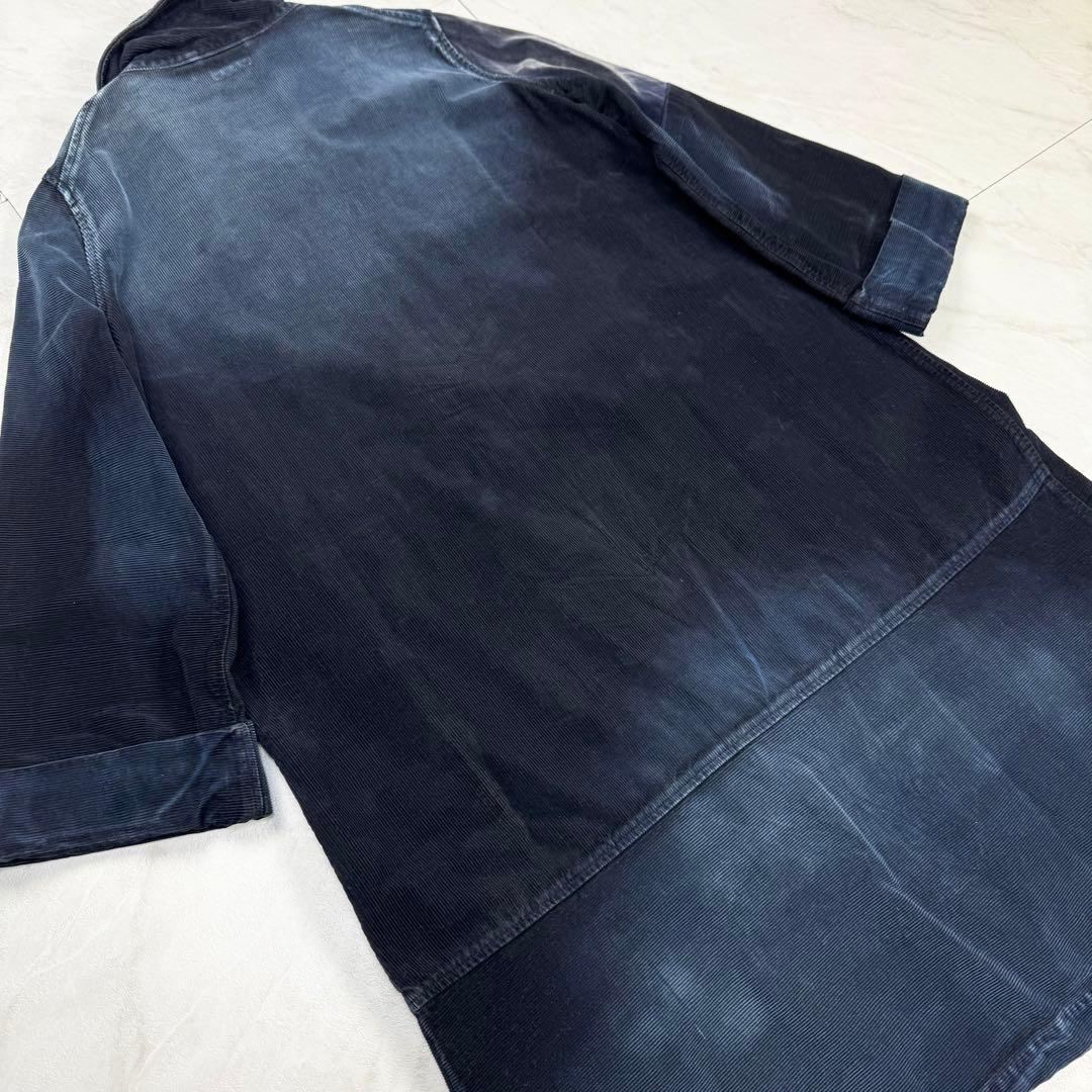 Kapital コーデュロイ グラデーション コーデュロイ ケリーコート