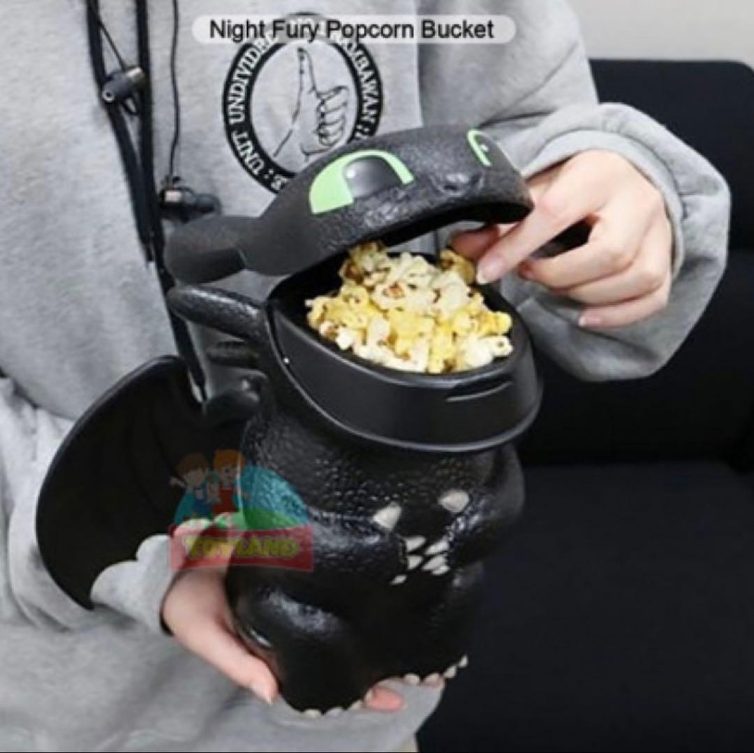 ヒックとドラゴン ポップコーンバケツ - メルカリ