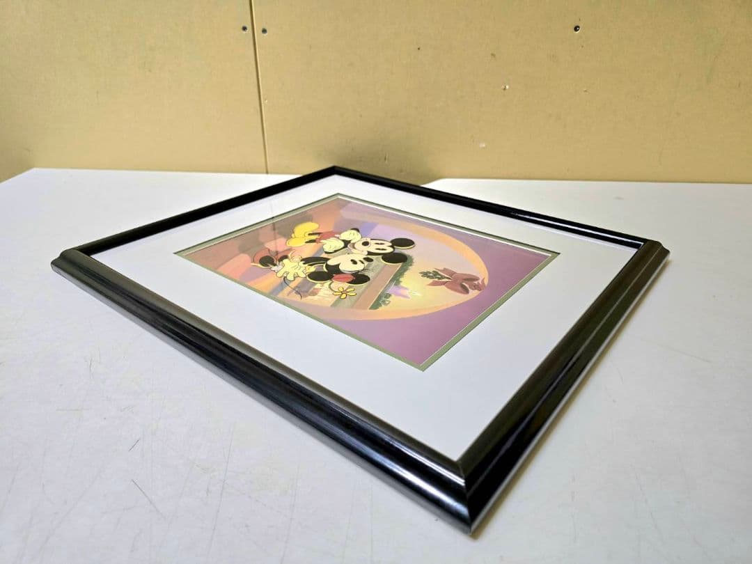 671 Walt Disney セリグラフセル画 ミッキー&ミニー