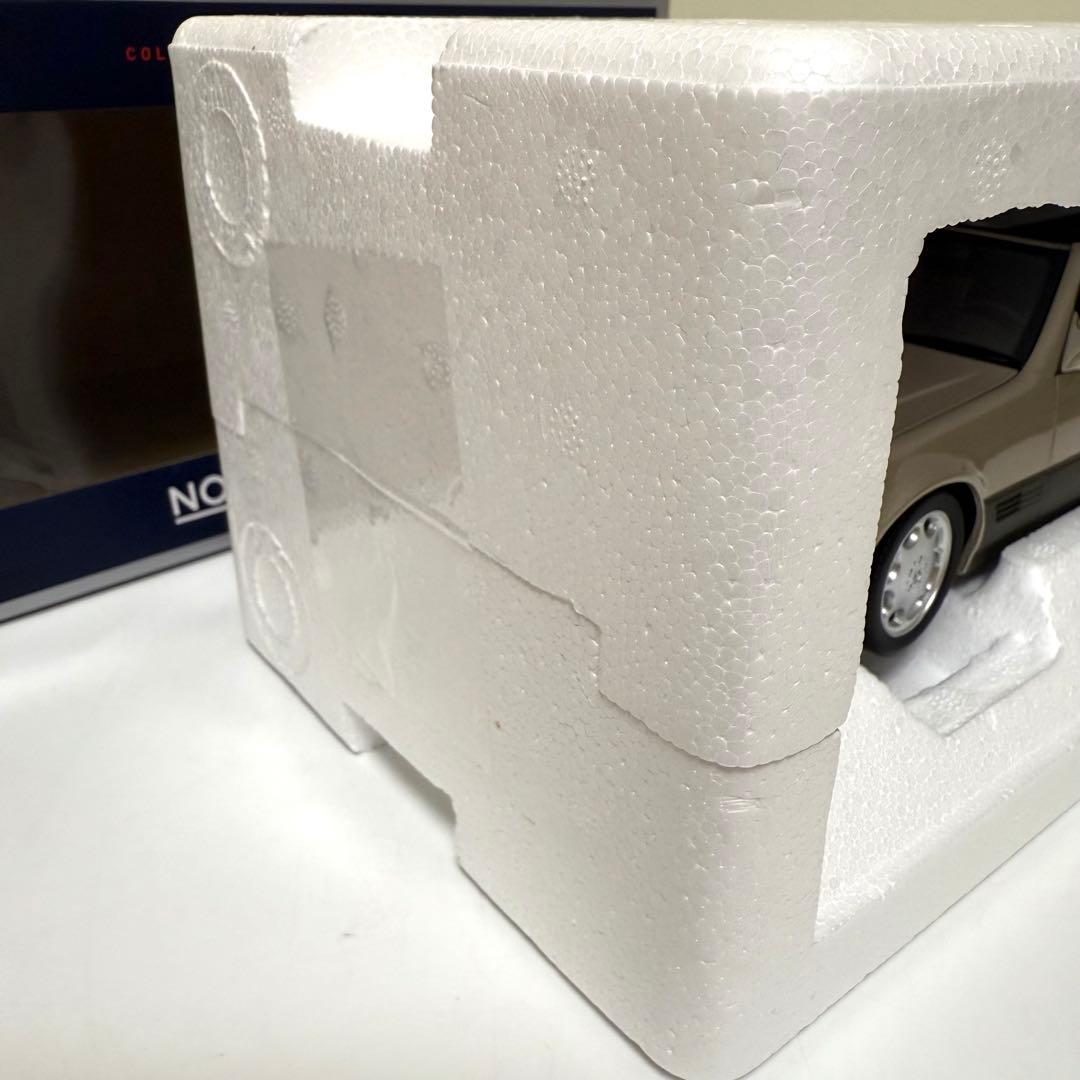 未使用 ノレブ 1/18 メルセデスベンツ 500SL 1989スモークシルバー