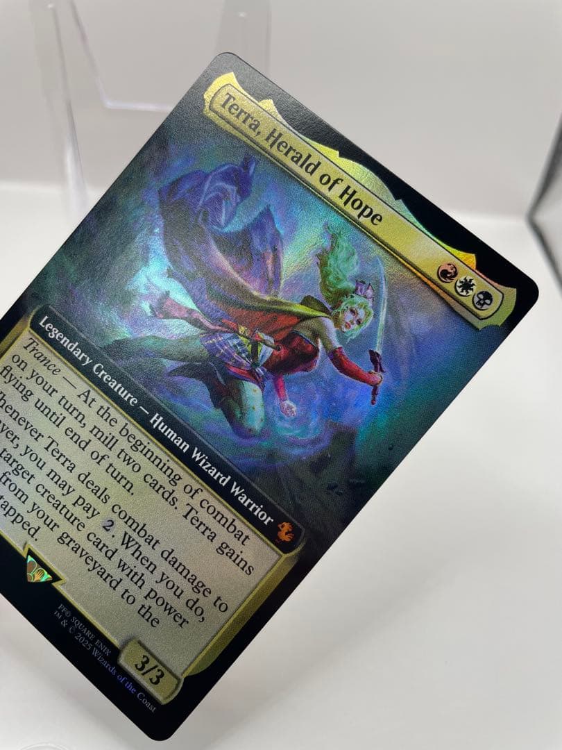 mtg 魔導の力を持つ少女、ティナ 英語 拡張FOIL FF