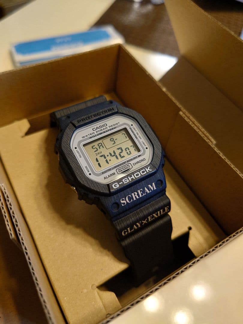 【未使用非売品】レア GLAY×EXILE G-SHOCK DW-5600BR