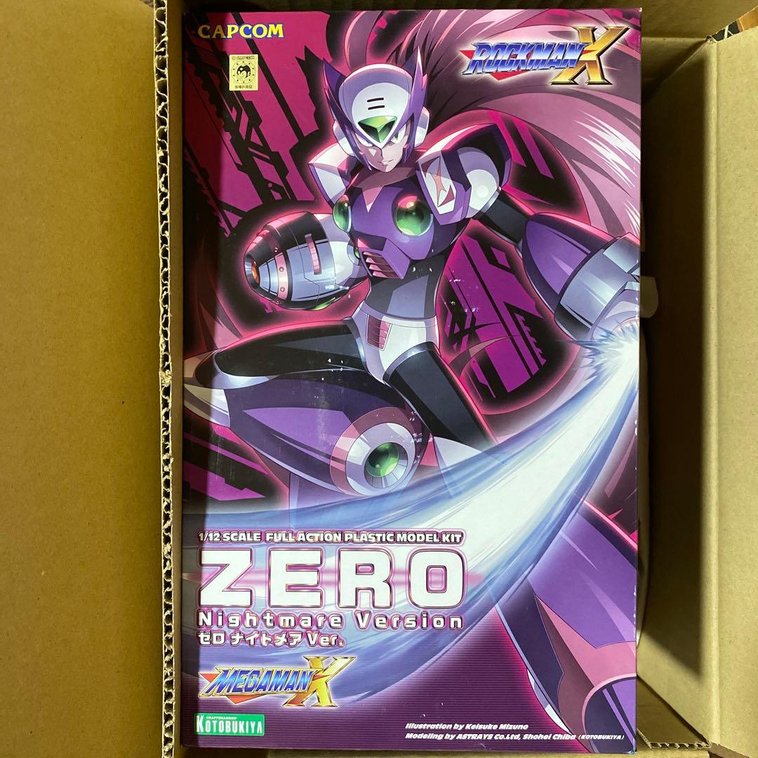 ロックマンX ZERO ゼロナイトメアver コトブキヤ フィギュア　新品　レア しなやかに戦う姿に惚れ惚れ…！『ロックマンX』より「ゼロ」が躍動感