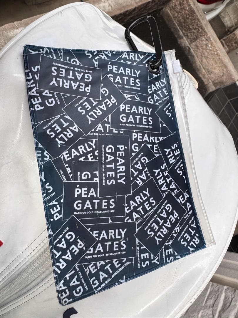 《定番品》PEARLY GATES パーリーゲイツ キャディバッグ ホワイト