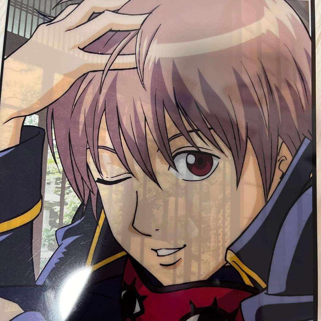 銀魂 真選組 沖田総悟 背景付きBIGクリアカード アップVer. - メルカリ