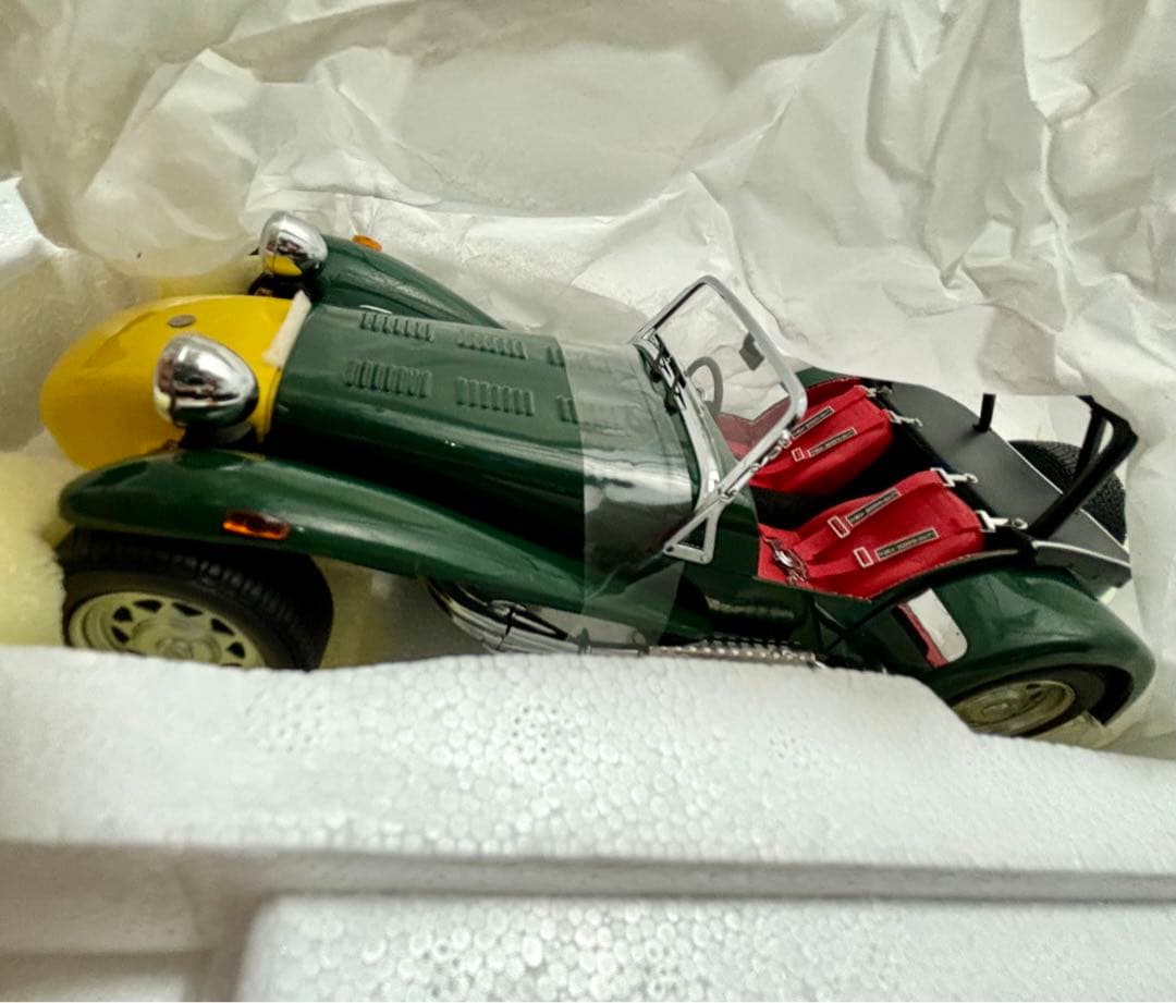 1/18 京商 ケータハム スーパーセブン ノーズコーン イエロー 超希少