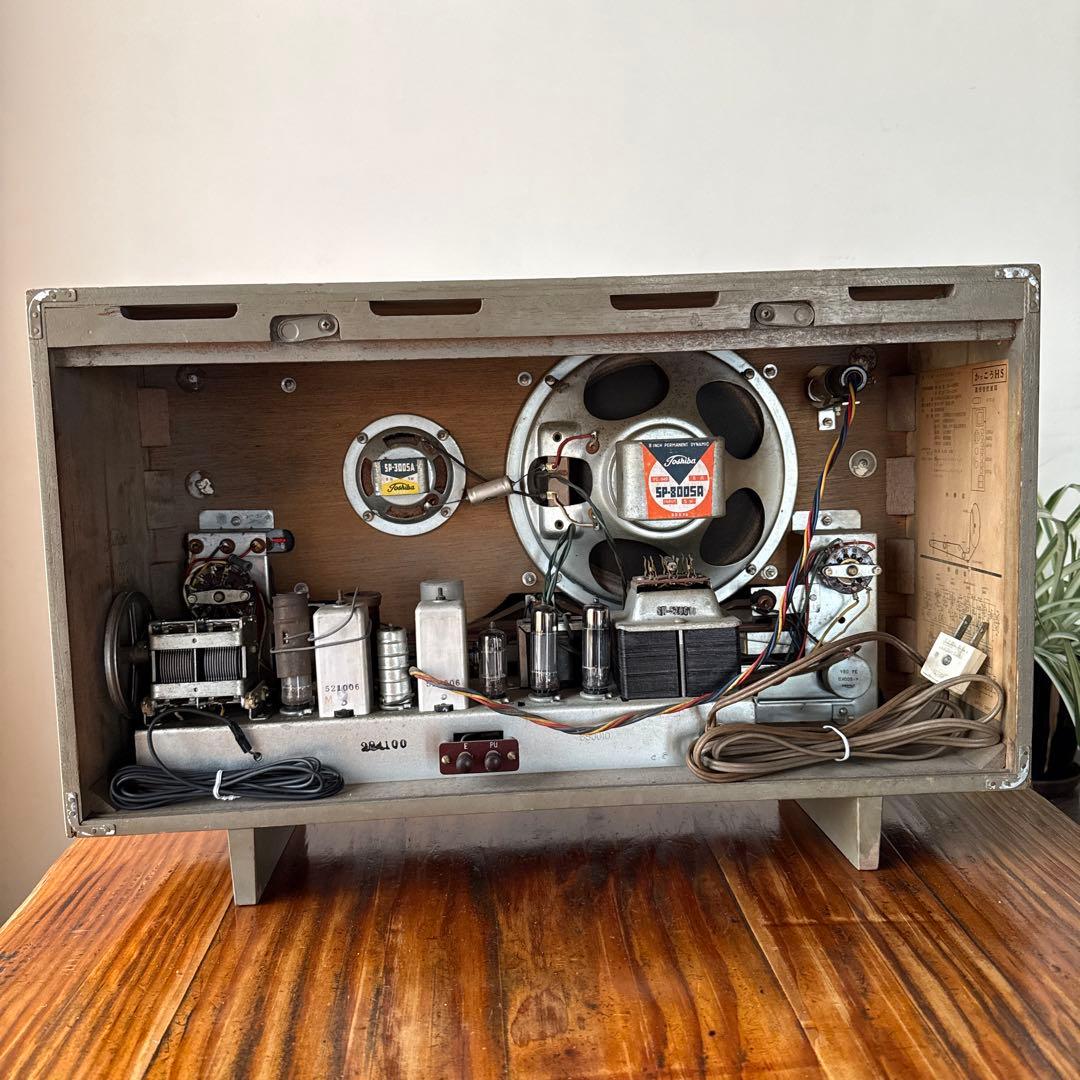 真空管ラジオ TOSHIBA 昭和レトロ ヴィンテージ - メルカリ