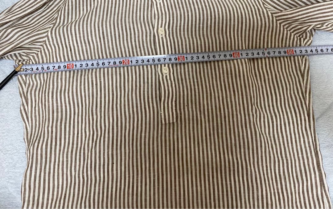 sharon 購入 G.inglese【ジ・イングレーゼ】リネンカプリシャツ - メルカリ