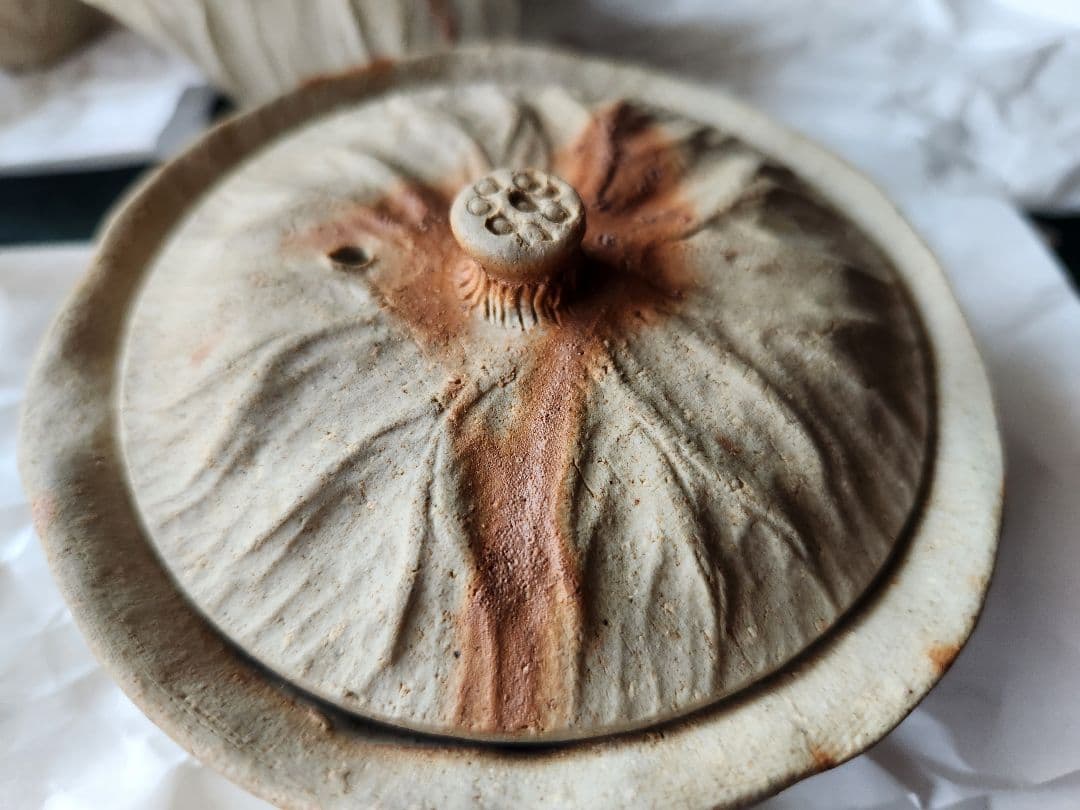 雪舟窯 宝瓶 茶器揃 煎茶器 福郷柳仙 石見焼 てびねり