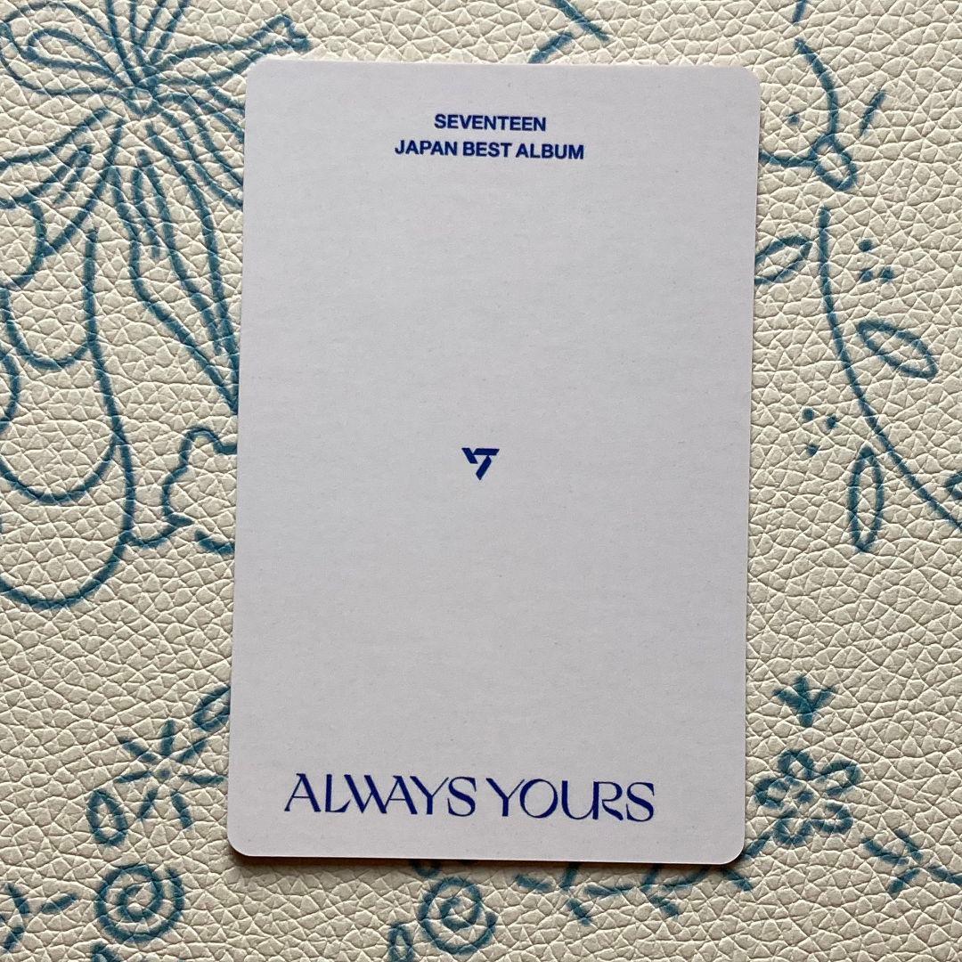 SEVENTEEN ジョンハン ALWAYS YOURS ユニバ 特典 トレカ - メルカリ