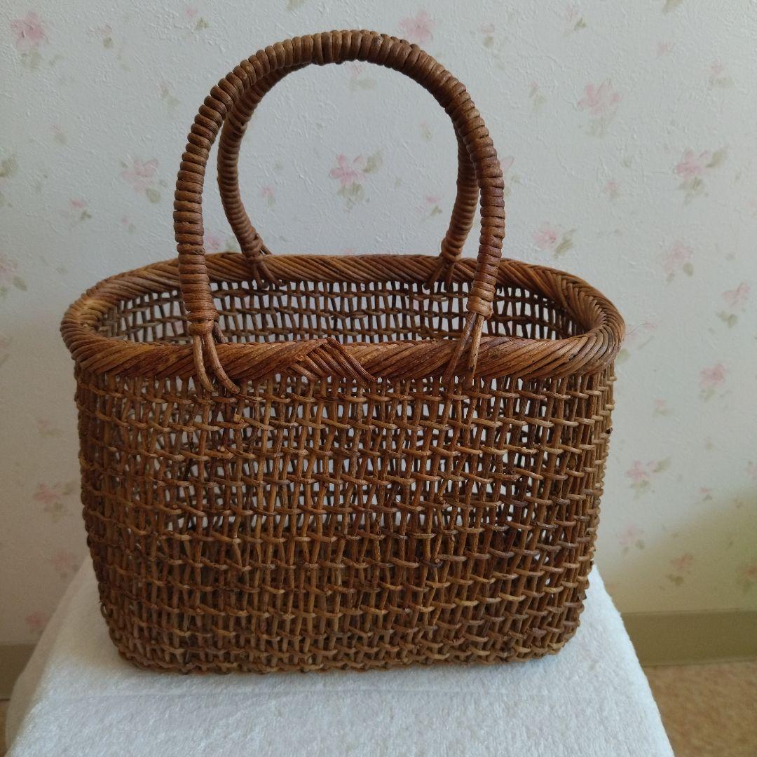 伝統工芸品　あけびのかごバッグ omame_akebibasket32