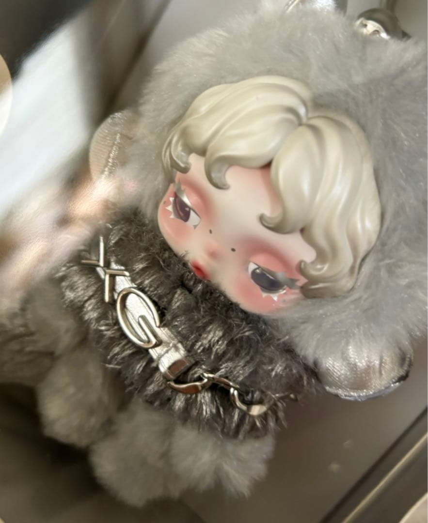 SKULLPANDA XG ぬいぐるみ・マスコット 日本限定　カード付き 美顔