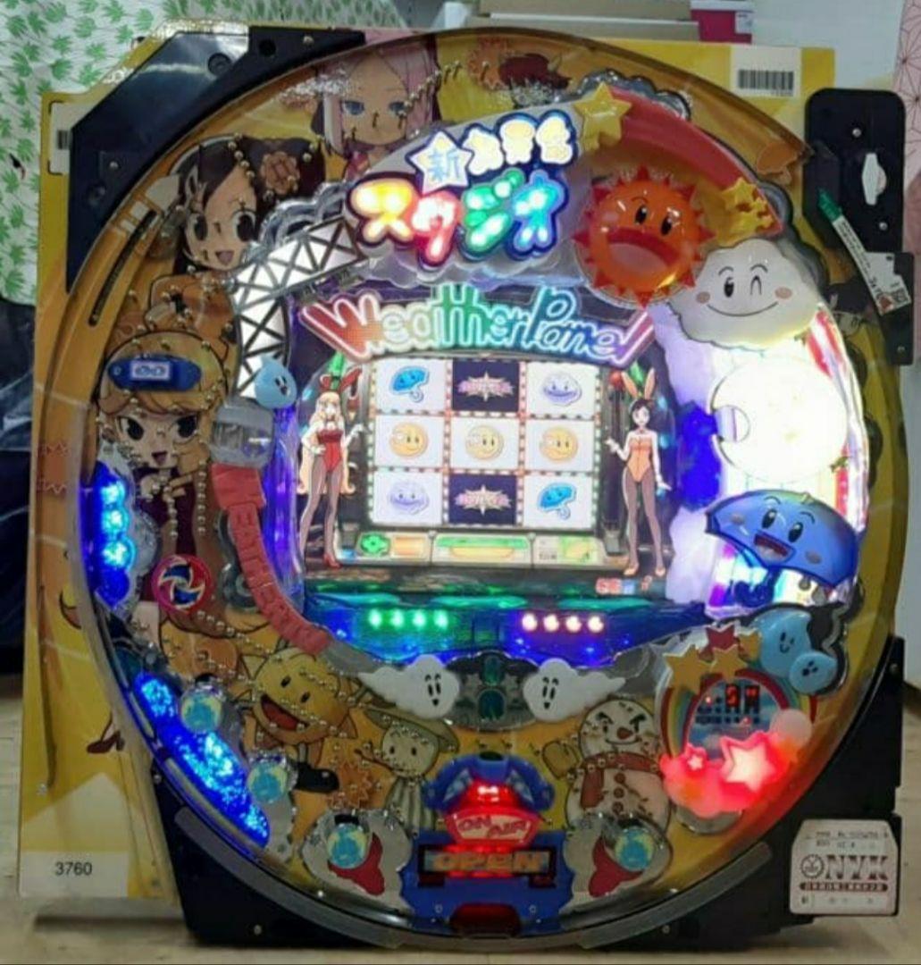 卓上パチンコ　CRA新お天気スタジオL3AU(1/135.7)　甘デジ　激レア