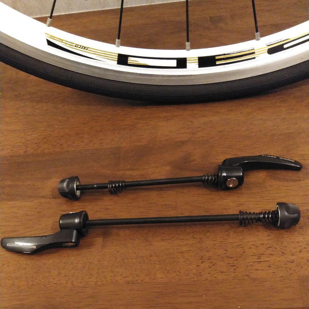 白リム！ロードバイクホイール Jalco R30+シマノTiagraフリー - メルカリ