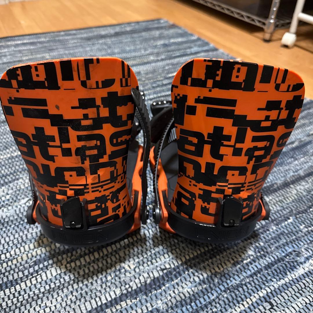 UNIONアトラス/オレンジ/ブラック　M size Bindings – Union Binding Co. | Japan