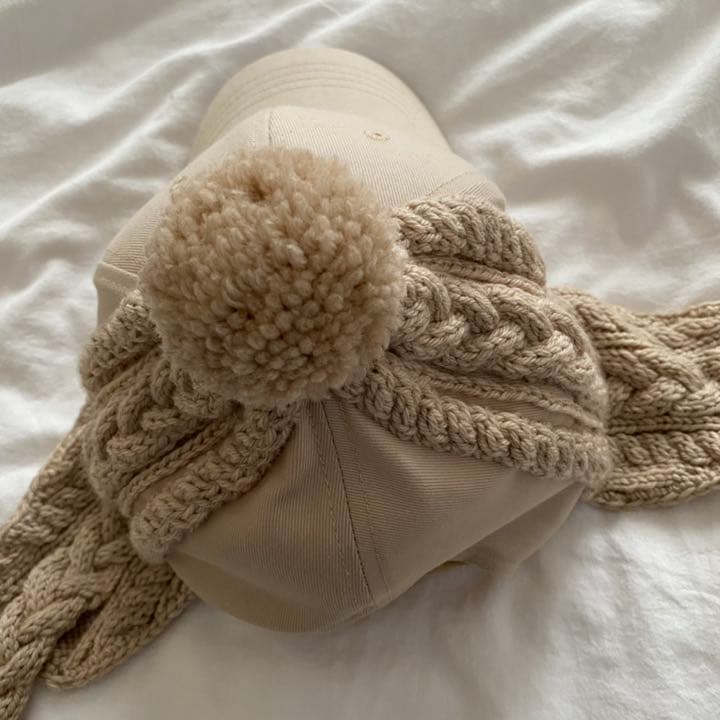 未使用！ aiko 着 keisuke kanda 耳当て付き 野球帽 - メルカリ