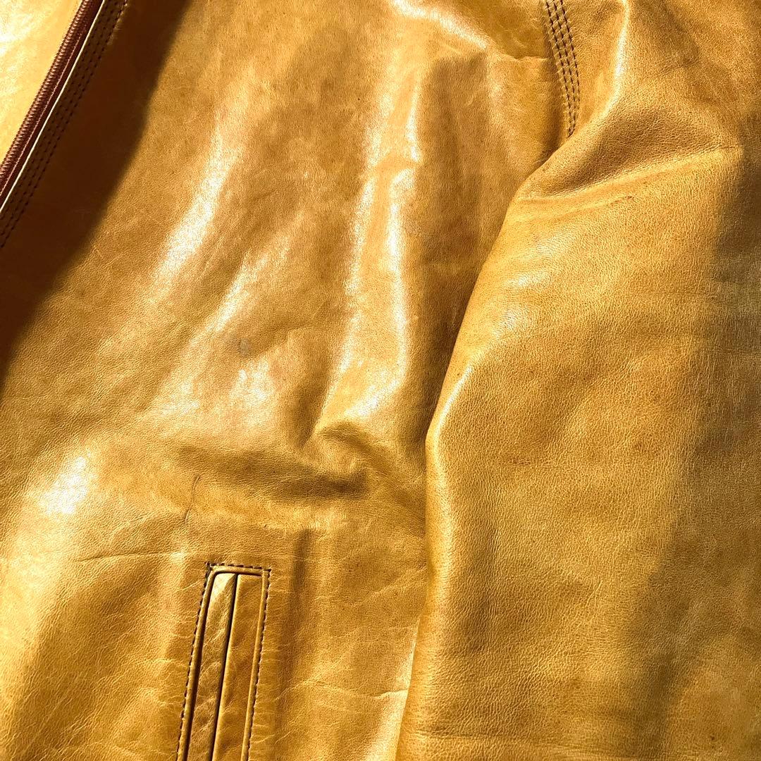 9.8万!希少!馬革 7×7 ヴィンテージ加工 ホースハイドライダース