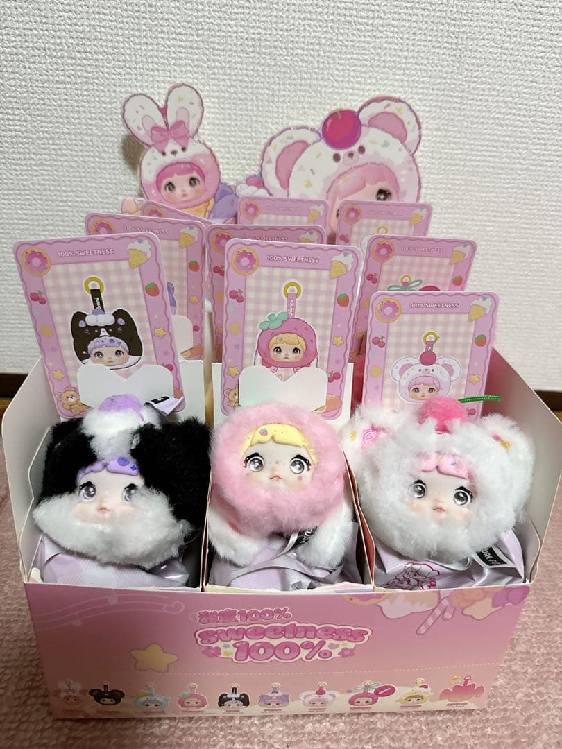 【Nommi】 甘さ100%のぬいぐるみブラインド1ケース9個ノミスイート