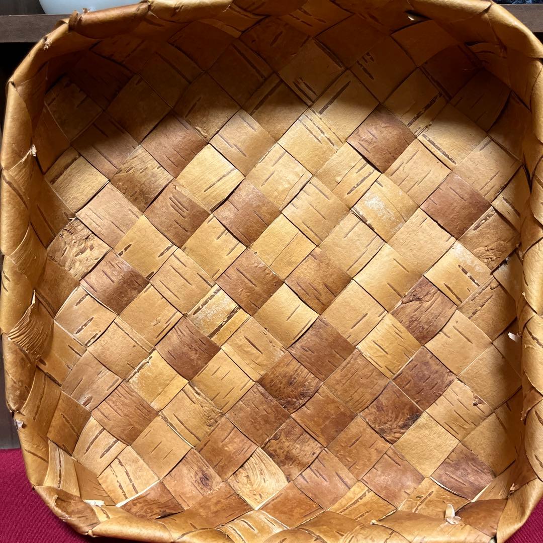 値下げ 期間限定セールGalina ガリーナ 白樺かご フィンランド 収納