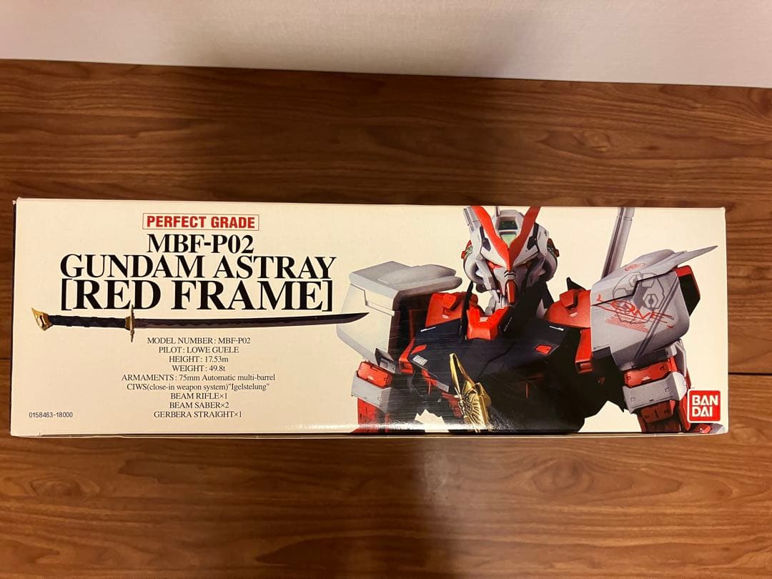 PG 1/60 ガンダムアストレイ レッドフレーム　新品