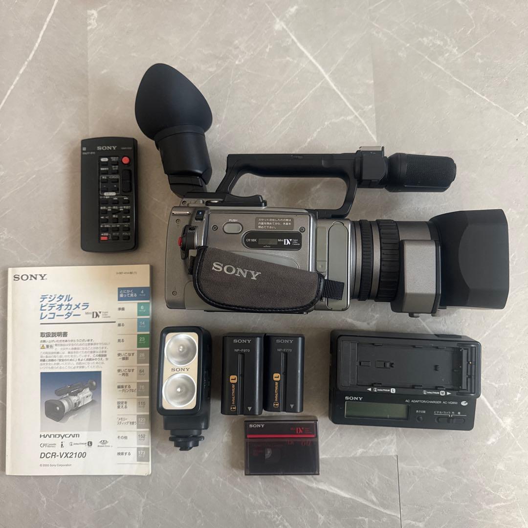 SONY DCR-VX2100 ハンディカム 本体 - メルカリ