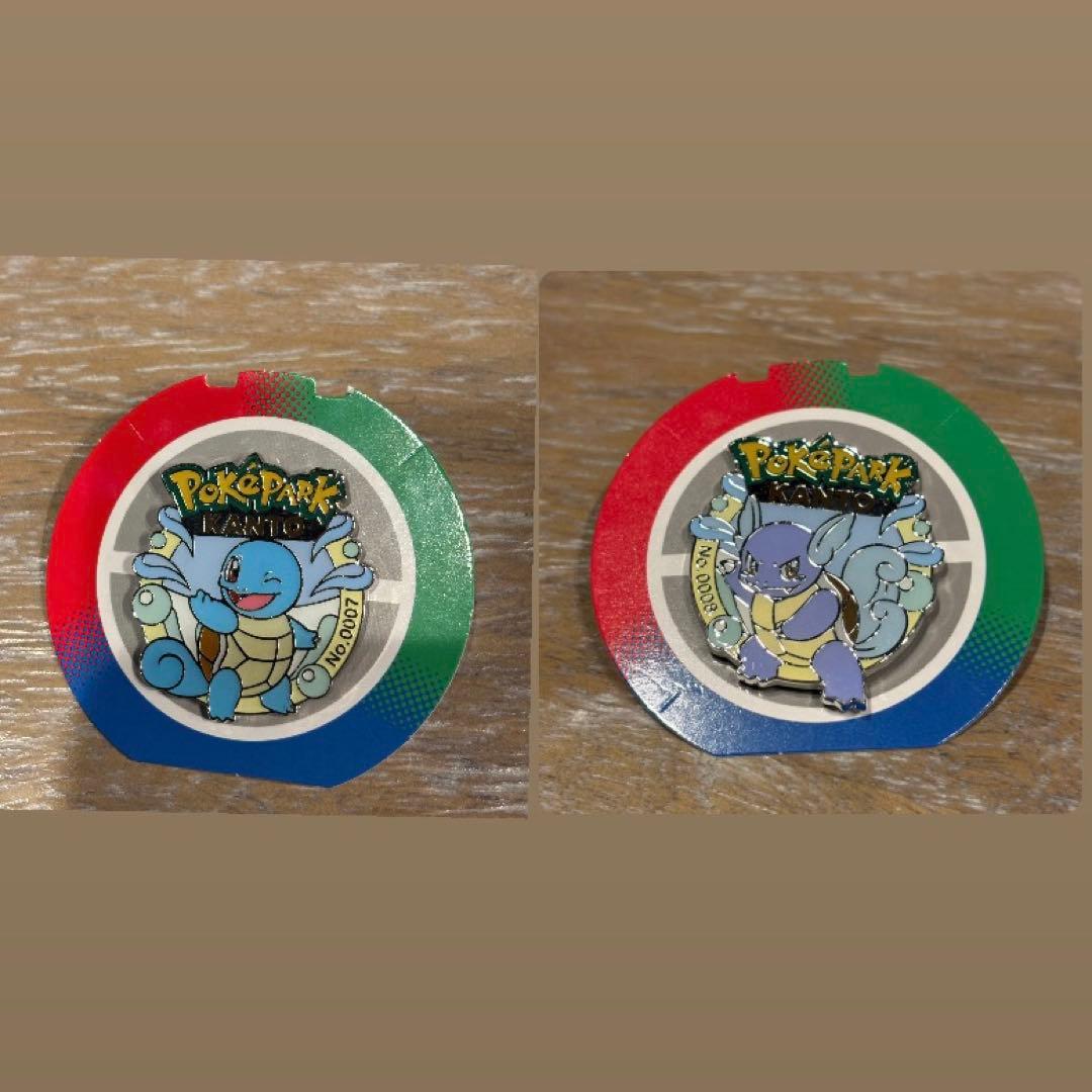 ポケパーク カントー ピンズ ゼニガメ カメール セット - メルカリ