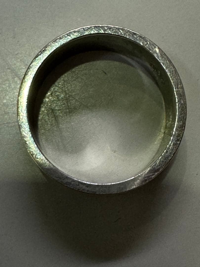 11.4g GUCCI 750 K18WG アイコンリング GG ワイド　17号